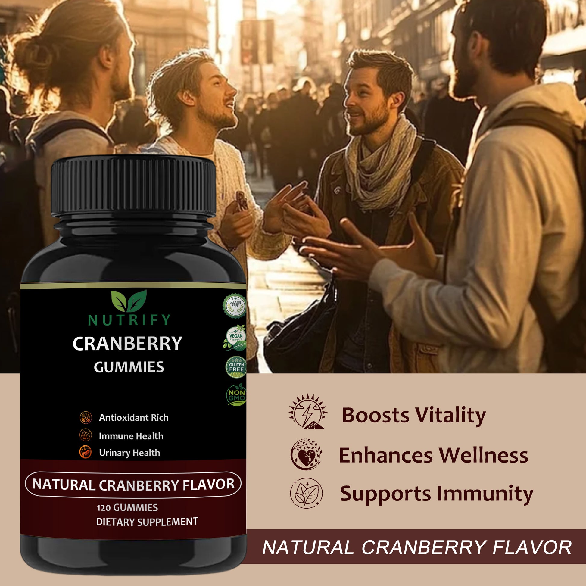 Cranberry Gummies – Urinary Health and Detox