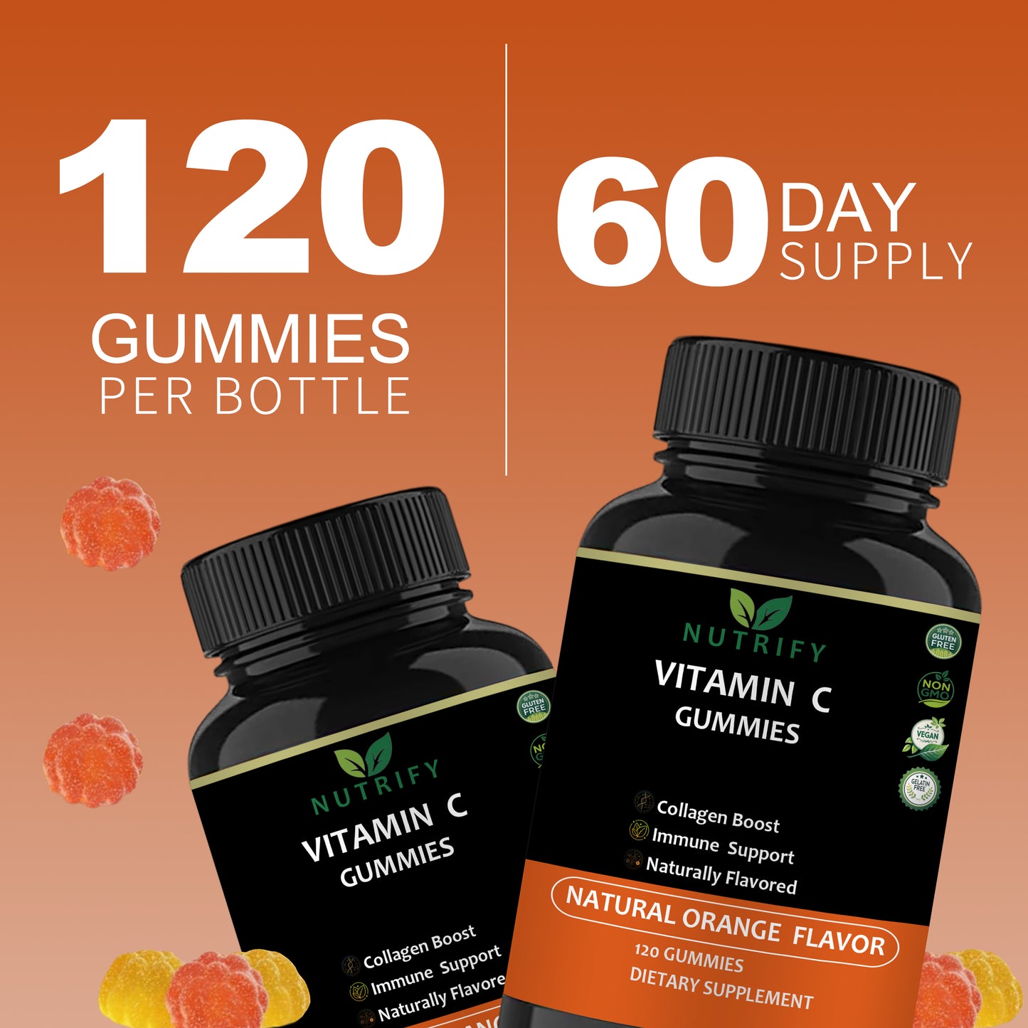 Vitamin C Gummies – Immune Support Supplement