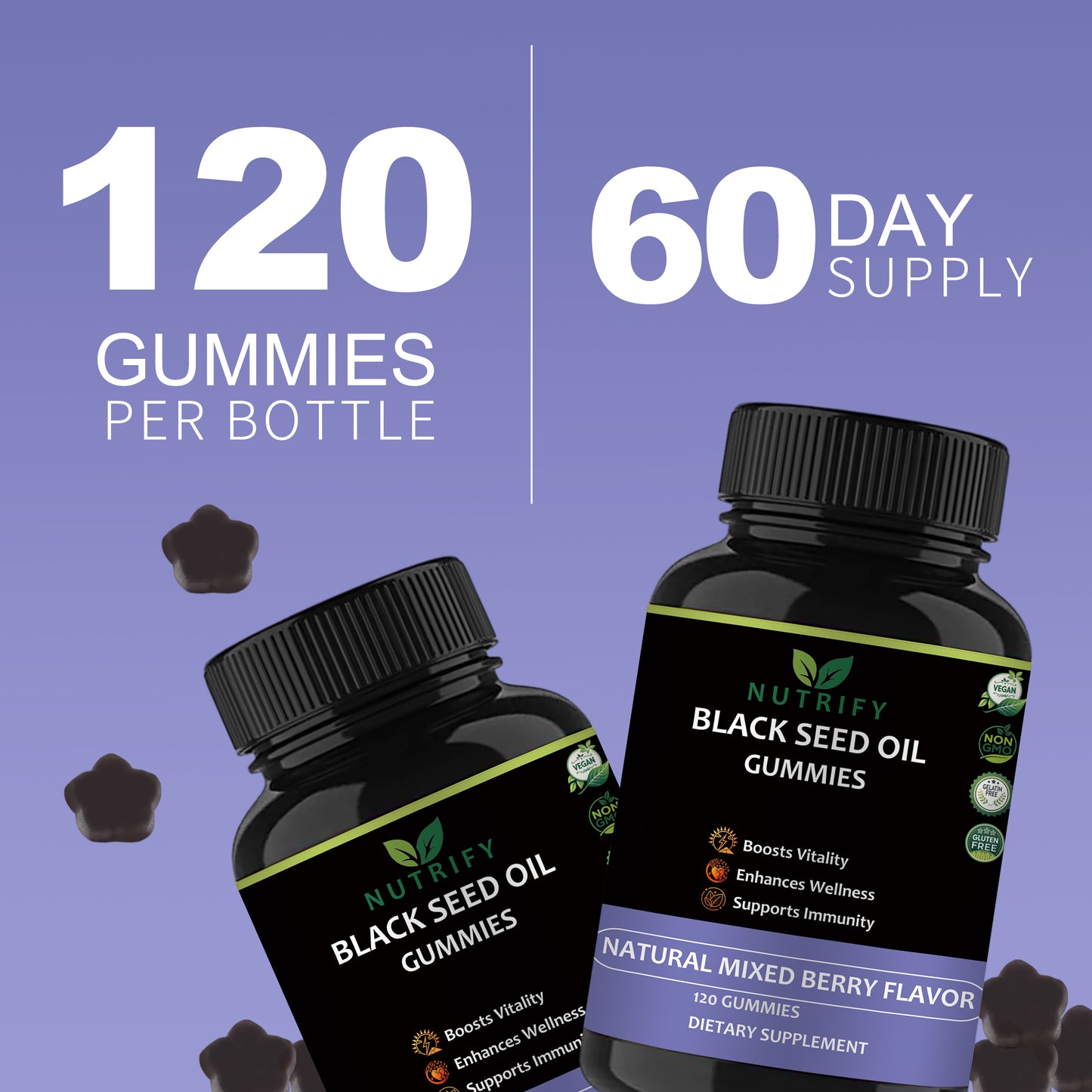 Black Seed Oil Gummies – Immune Boost and Wellness