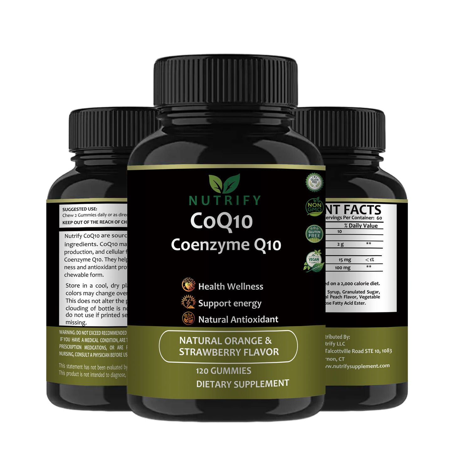 COQ10 Gummies – Heart Health and Antioxidant Support