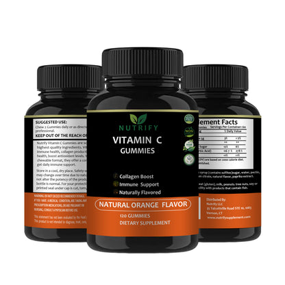 Vitamin C Gummies – Immune Support Supplement